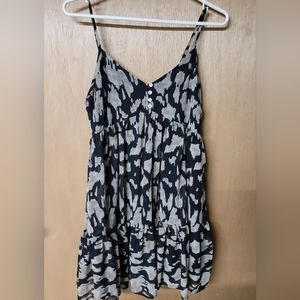 Layered Spaghetti Strap mini dress.